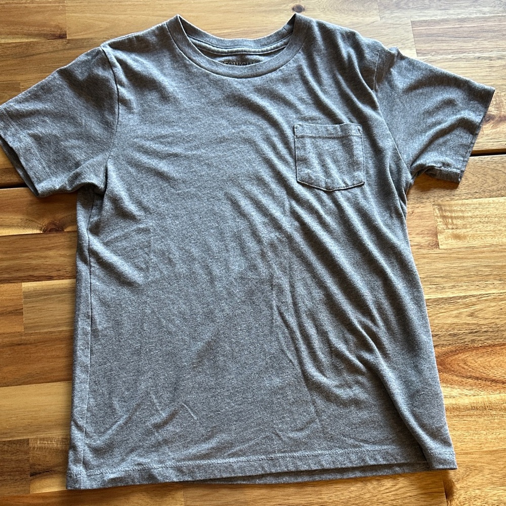 Crewcuts Charcoal Short Sleeve Tee for Kids